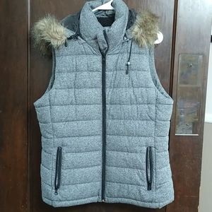 Banana Republic Vest with hood